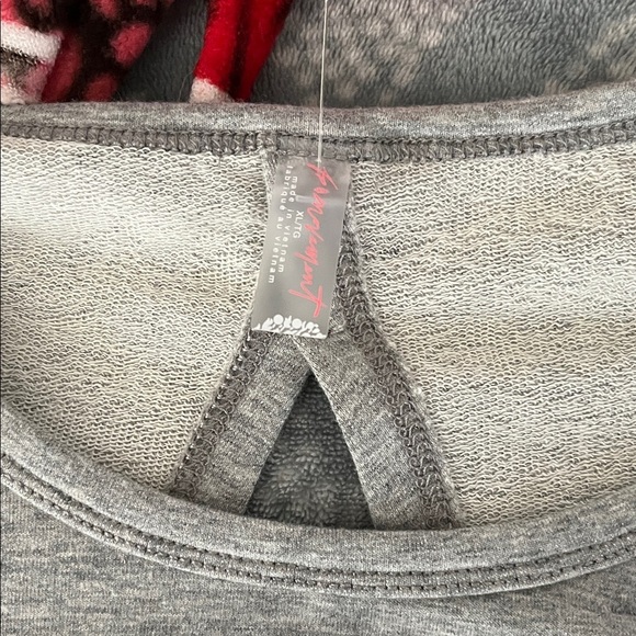 Free People Grey Two Piece Challenger Set Size XL NWOT - Picture 6 of 13
